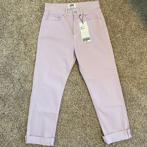 Lavender Zara high rise jeans